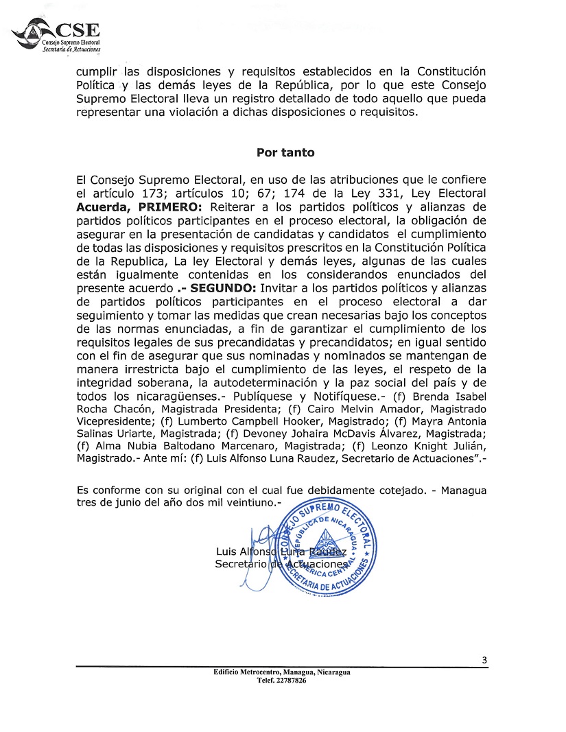 CERTIFICACION
